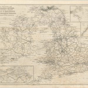 Map Exhibiting the Navigable Rivers, the Completed & Proposed Canals & Rail-Roads of Great Britain and Ireland