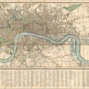 Plan of London and Westminster with the Borough of Southwark