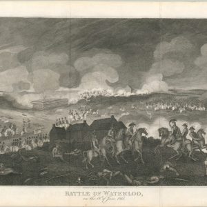 Battle of Waterloo on the 18th of June 1815