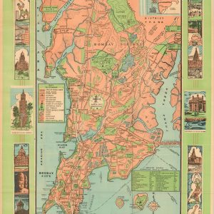 Seeing Bombay City & Suburbs Made Easy Through this Road, Rail, Sea & Air Route Map Guide.