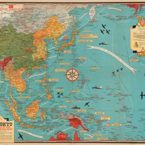 Dated Events On To Tokyo Invasion Map of the Far East