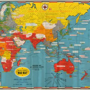 Dated Events War Map - 18th edition