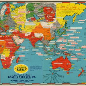 Dated Events War Map - 22nd edition