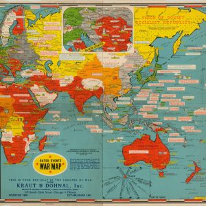 Dated Events War Map - 24th edition