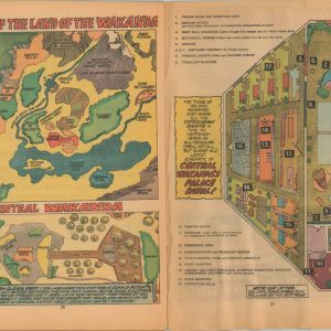 Map of the Land of the Wakanda