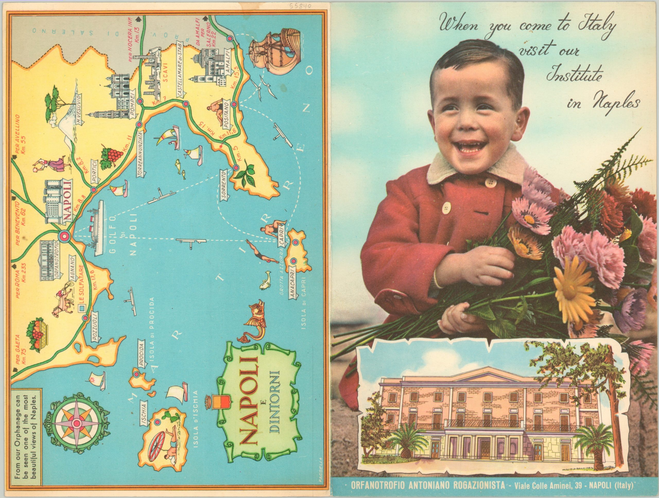 Our Orphans in Naples await your visit: Orfanotrofio Antoniano Rogazionista