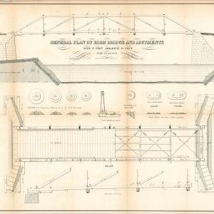General Plan of Farm Bridge and Abutments