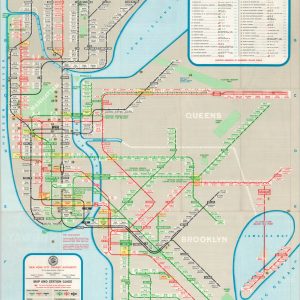 New York City Transit Authority Map and Station Guide