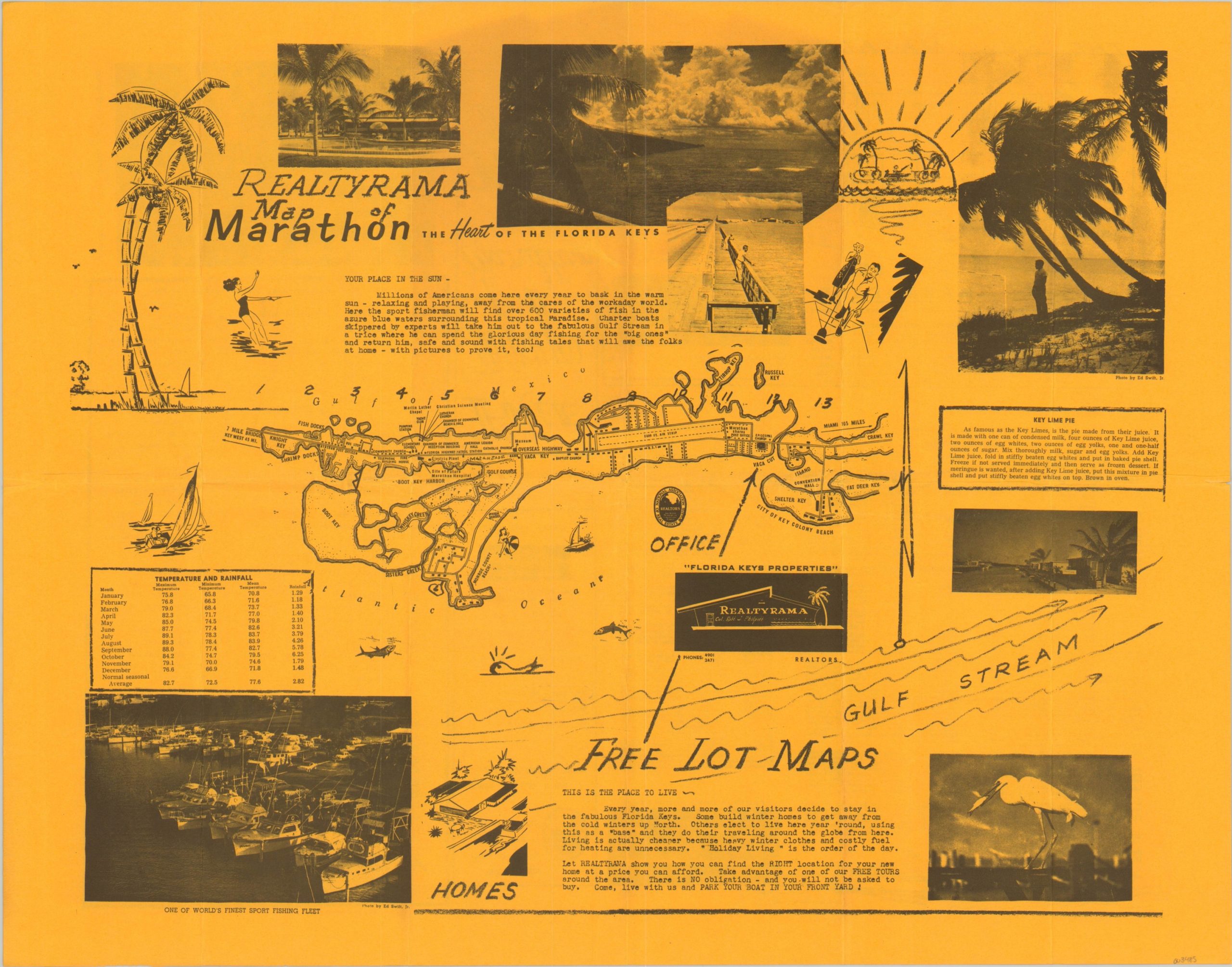 Realtyrama Map of Marathon in the Heart of the Florida Keys