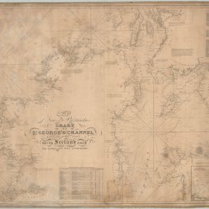 A New and Particular Chart of St. George's Channel and the Whole Coast Round Ireland…