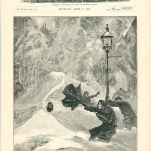 The "Blizzard in New York; Twenty-Sixth Street on March 12