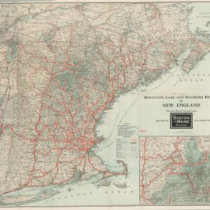 Mountain, Lake, and Seashore Region of New England The All-Year Vacation Land