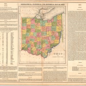 Geographical, Statistical and Historical Map of Ohio