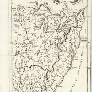 Carta Della Florida, Luigiana e Laghi del Canada.