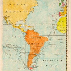 [Map of Cook's Voyage]