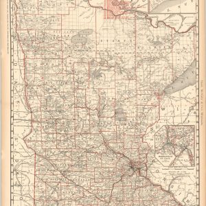 Rand, McNally & Co.'s Minnesota