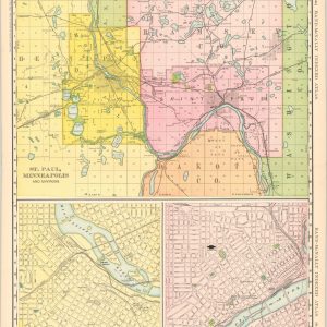 St. Paul, Minneapolis, and Environs