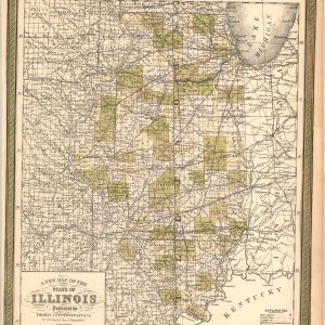 A New Map of the State of Illinois