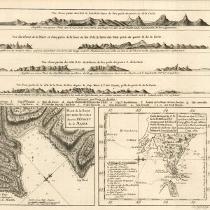 Plan de la Baye du Bon Succes dans le Detroit de la Maire