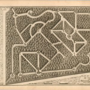 Plan du Labirinthe de Versailles