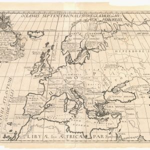 A New Map of Europe According to its Ancient General Divisions and Names