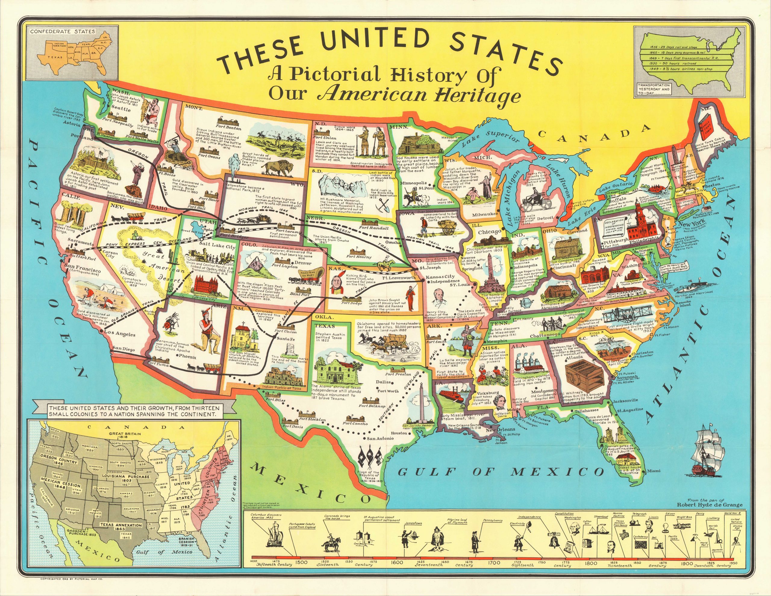 These United States A Pictorial History Of Our American Heritage