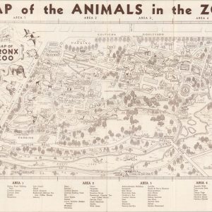 Map of Bronx Zoo