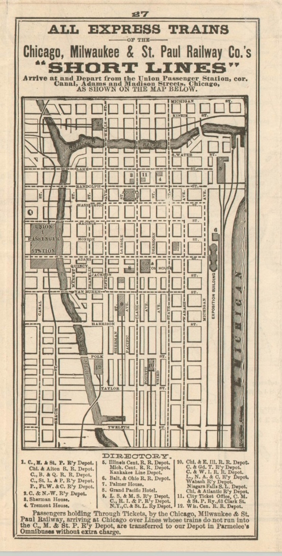Map of the Chicago-Milwaukee & St. Paul Railway and Connections - Image 2