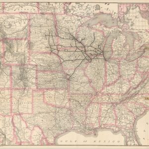 Map of the Chicago-Milwaukee & St. Paul Railway and Connections