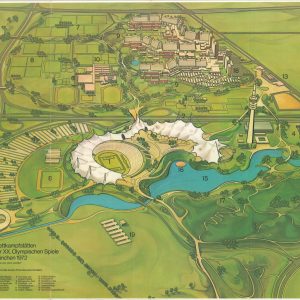 Wettkampstatten der XX Olympischen Spiele Munchen 1972 [Competition Venues of the 20th Olympic Games]