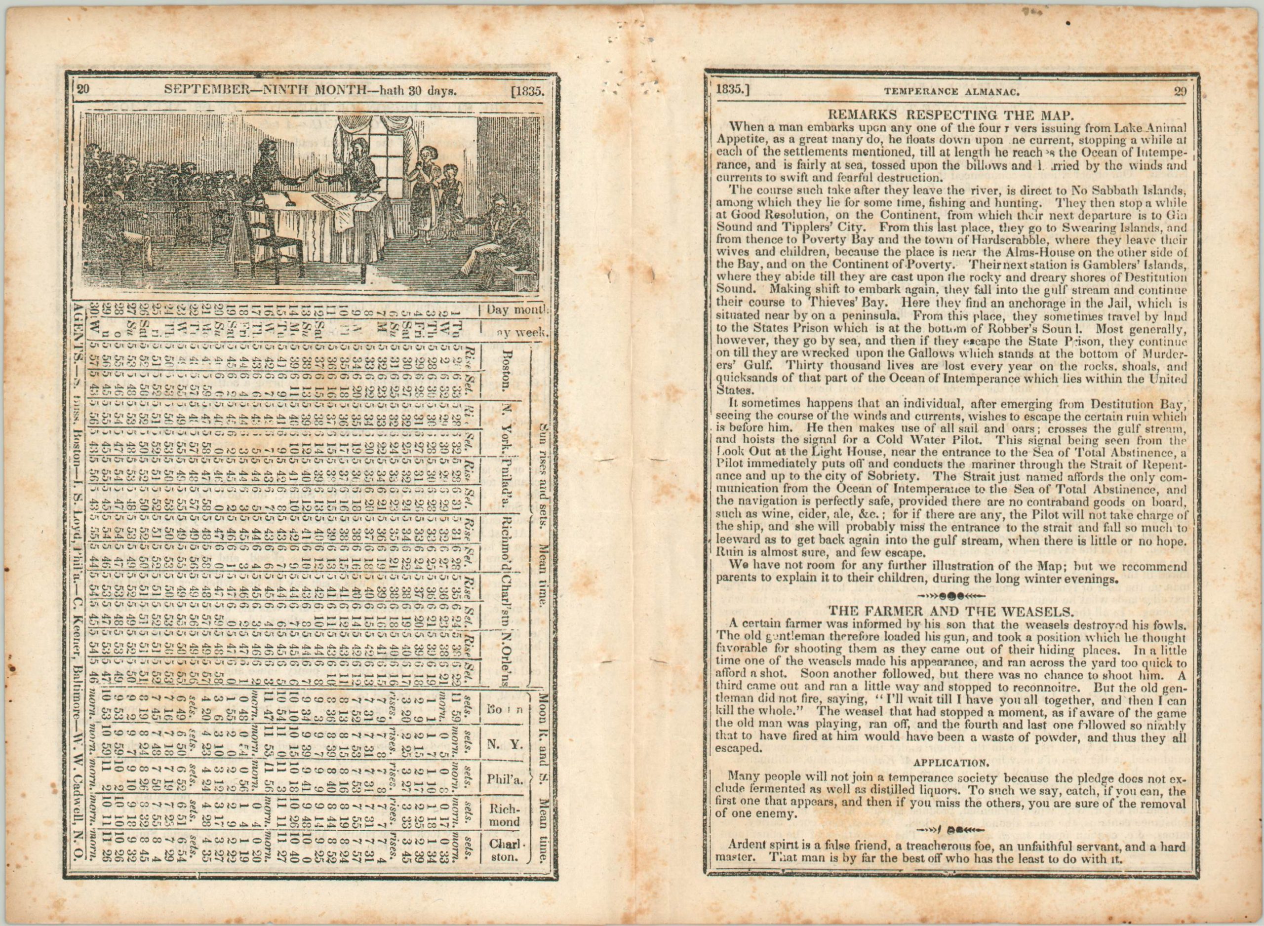 Temperance Map