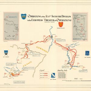 Operations of the 100th Infantry Division in the European Theater of Operations