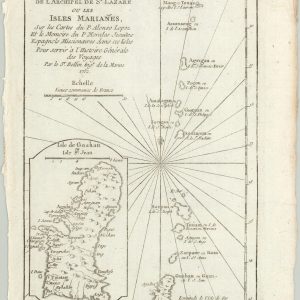 Carte de L'Archipel de St. Lazare ou les Isles Marianes