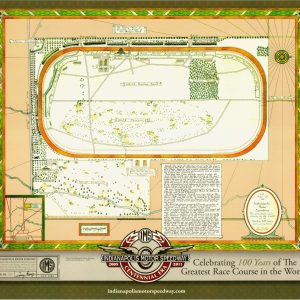 A Map of the Indianapolis Motor Speedway