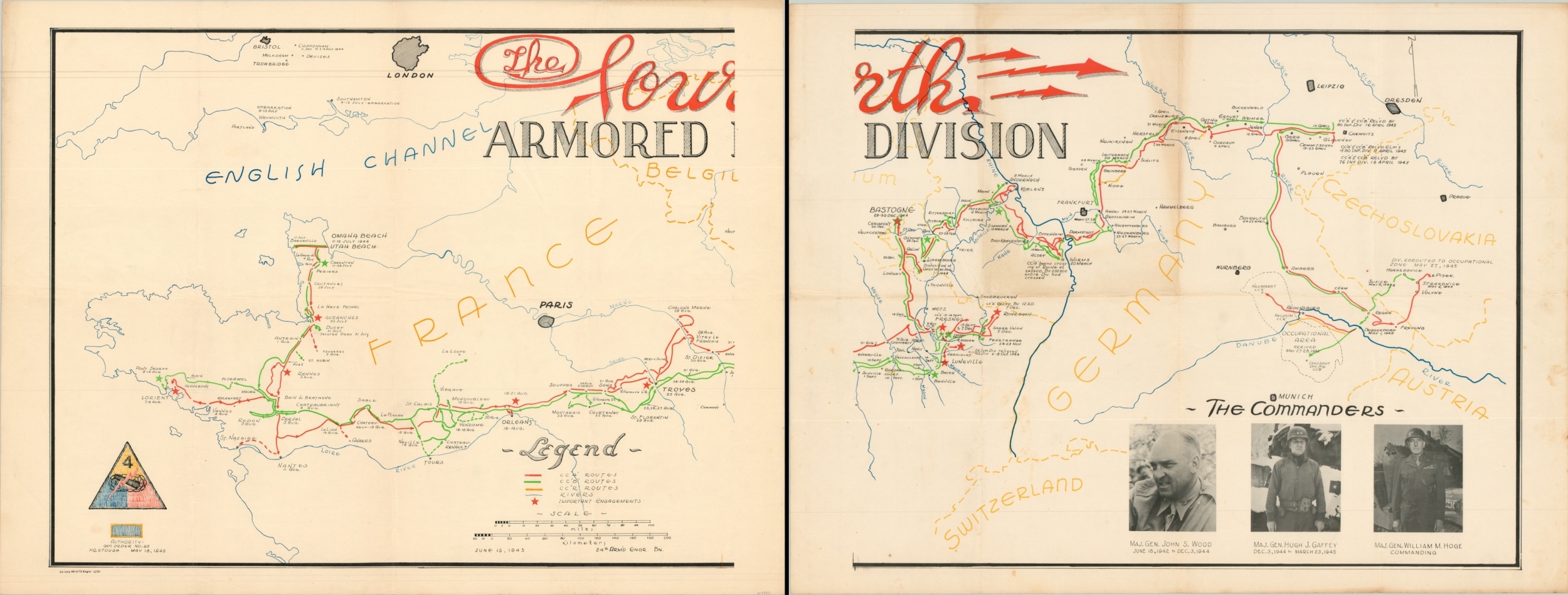 The Fourth Armored Division