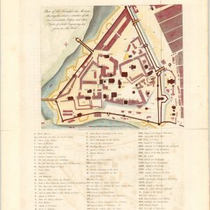 Plan of the Kremlin at Moscow