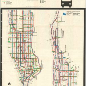 Manhattan Bus Map