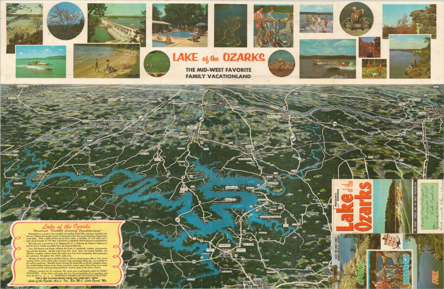 Printable Lake Of The Ozarks Map
