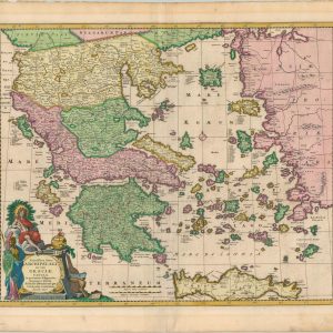 Exactisssima totius Archipelagi nec non Graeciae Tabula
