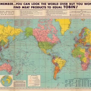 [Tobin Packing Co. World Map]