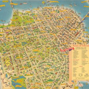 San Francisco A Birdseye View of the City by the Golden Gate