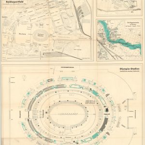 Olympia-Stadtplan von Berlin