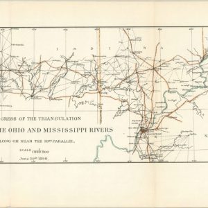 Progress of the Triangulation Between the Ohio and Mississippi Rivers