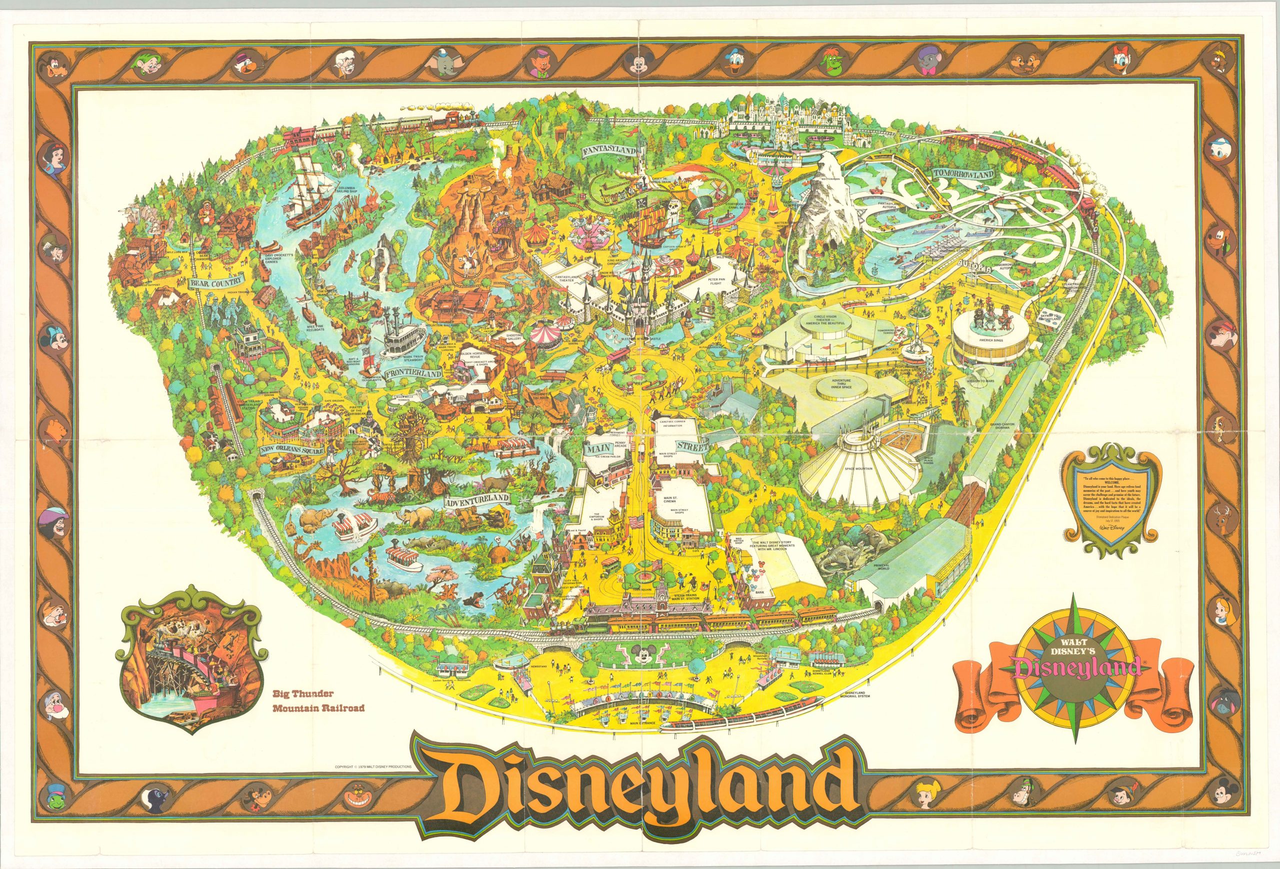 Disneyland – Curtis Wright Maps