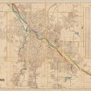 Wagner's Complete Map of Youngstown