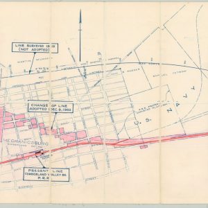 Pennsylvania Railroad Property in the Vicinity of Mechanicsburg, PA