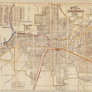 Wagner's Complete Map of Springfield and Environs