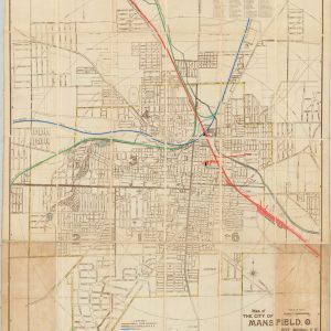 Map of the City of Mansfield, Ohio