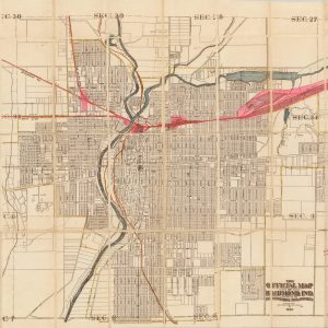 The Official Map of Richmond, Ind.