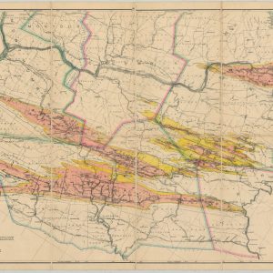 General Map of the Anthracite Coal Fields of Pennsylvania and Adjoining Counties Showing the Position of Each Colliery